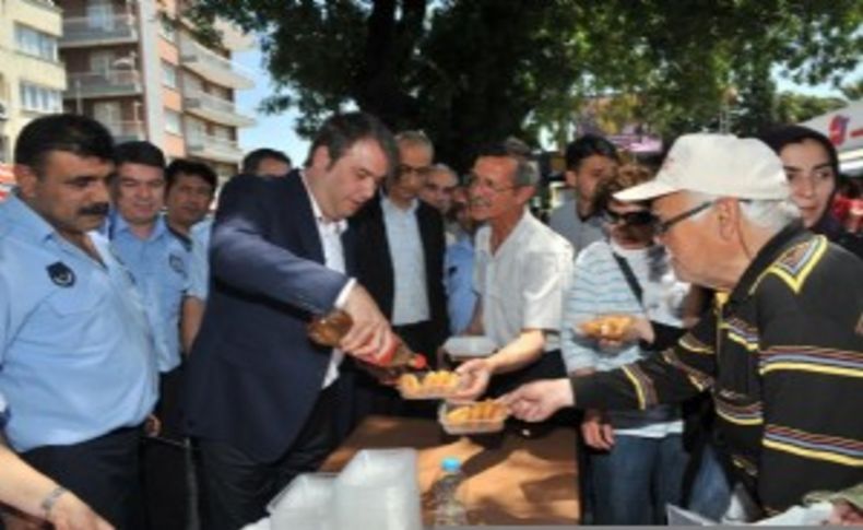 Zabıta’dan Soma şehitlerine lokma